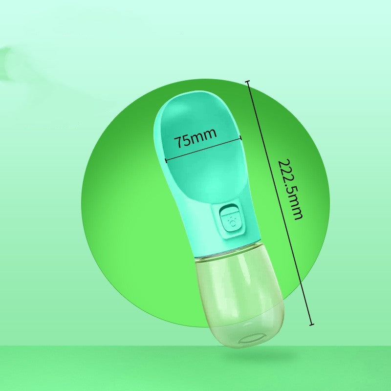 Pet Dog Water Bottle Feeder Bowl Portable Water Food Bottle Pets Outdoor Travel Drinking Dog Bowls Water Bowl For Dogs - One Red Hill